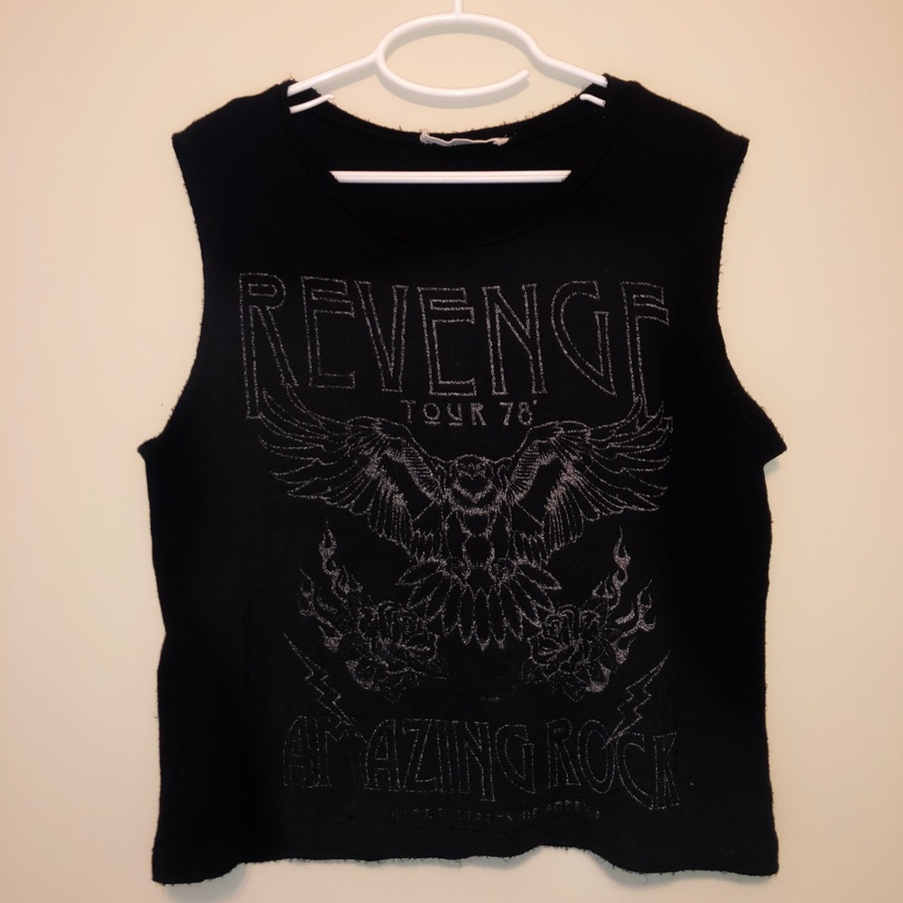 Black Revenge Tank Top